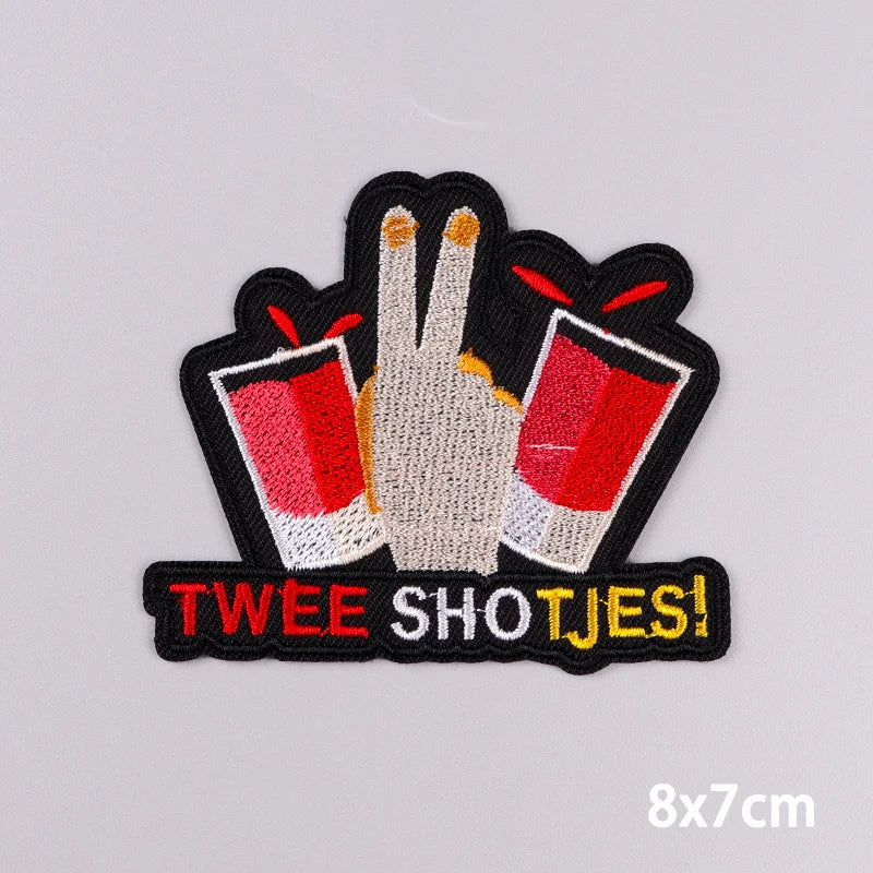 Netherland Oeteldonk Carnival Iron On Patches