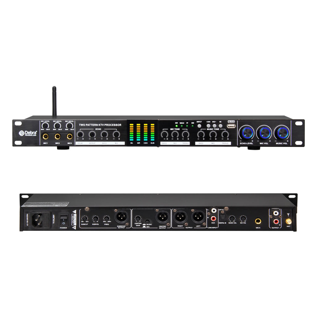 EX5S Karaoke Effects Pre-Processor, Multi-Band Reverb Effects, Light Lossless Input, Bluetooth Transmission,Stable Voltage
