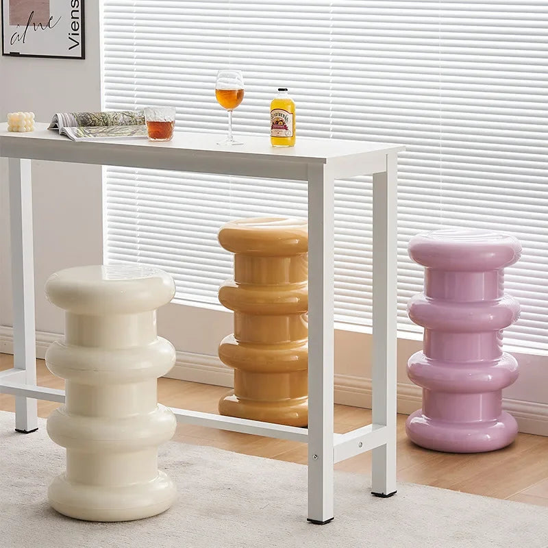 Nordic Creative Small Stool Hallway Bench Sofa Footrest Chair Bedside Tables Design Coffee Tables for Home Decoration Furniture