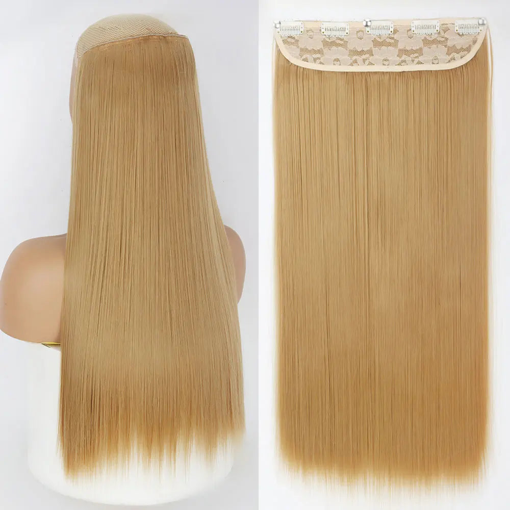 Synthetic Clip In Hair Extensions 80cm Long