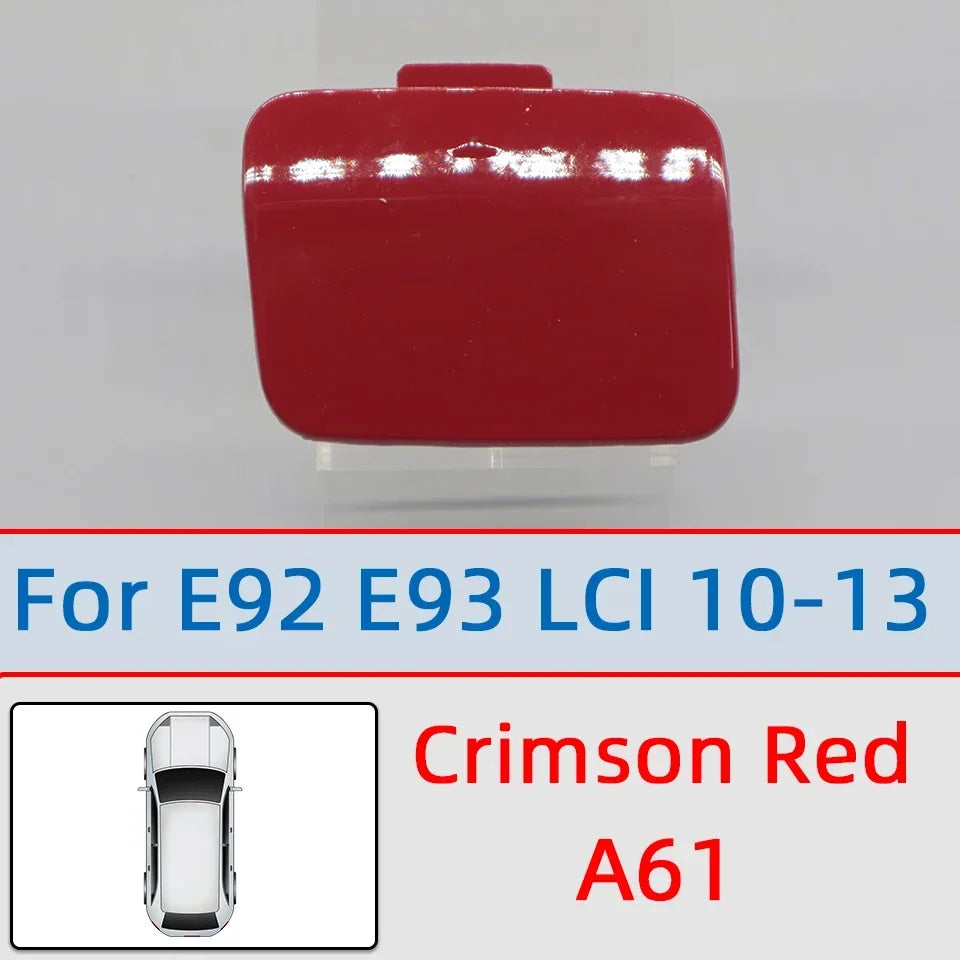 For BMW 3 E92 E93 LCI 2006-2013 M SPORT Car Rear Bumper Tow Hook Eye Cover Cap 51127893147 51127161497 51127256109