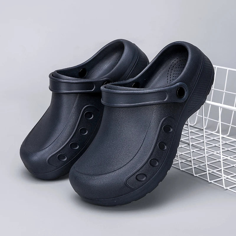Jumpmore Kitchen Working Shoes Washing Car EVA Raining Waterproof Shoes Size 39-46