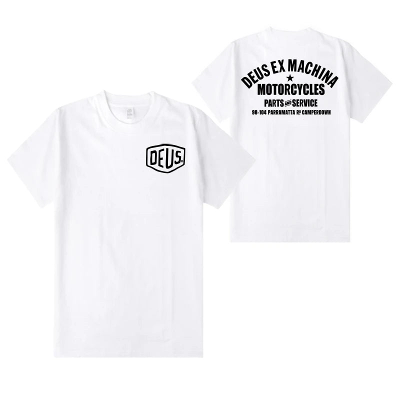 Harajuku DEUS EX MACHINA T-Shirt Oversized 2024