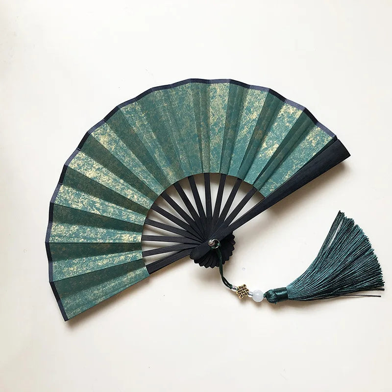 4-6 Inch Mini Folding Fan Portable DIY Painting Children'S Fan Ancient Style Held Dance Fans Party Wedding Summer Fan Accessorie