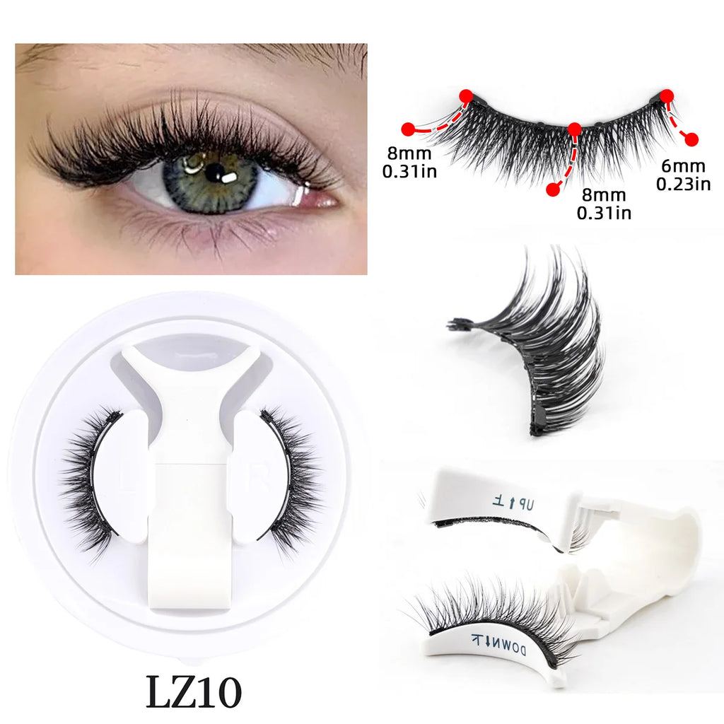 Magnetic Eyelashes - Fluffy Faux Mink Lashes Set