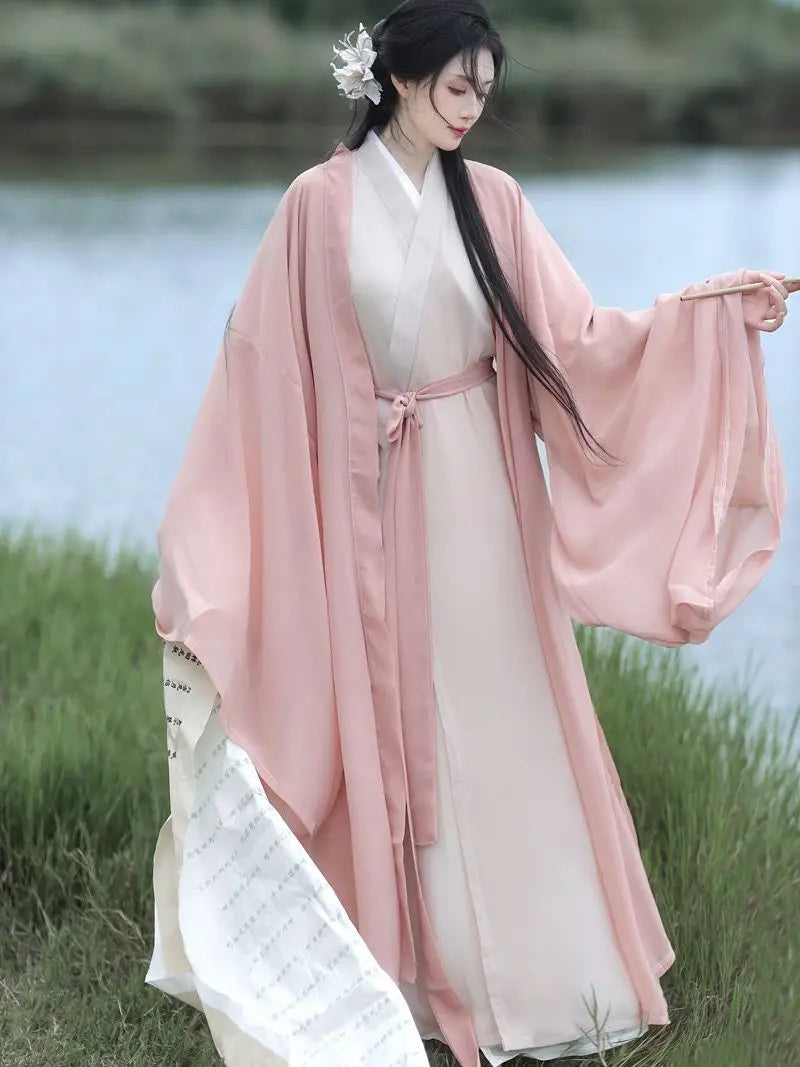 Pink Hanfu Dress Women Ancient Chinese Hanfu Female Halloween Fairy Cosplay Costume 2024 Summer Dress Hanfu Dress Plus Size 2XL