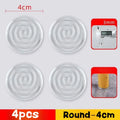 4Pcs Anti Vibration Pads for Washing Machine Chair Leg Protectors Non-slip Mat Mute Silicone Stickers Sofa Furniture Feet Cover