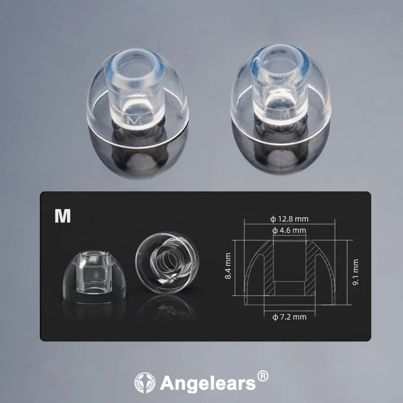 Angelears  AE100 1pairs Liquid Silicone Soft Earplugs Suitable for Bravery24 TanchJim 4U, Davinci