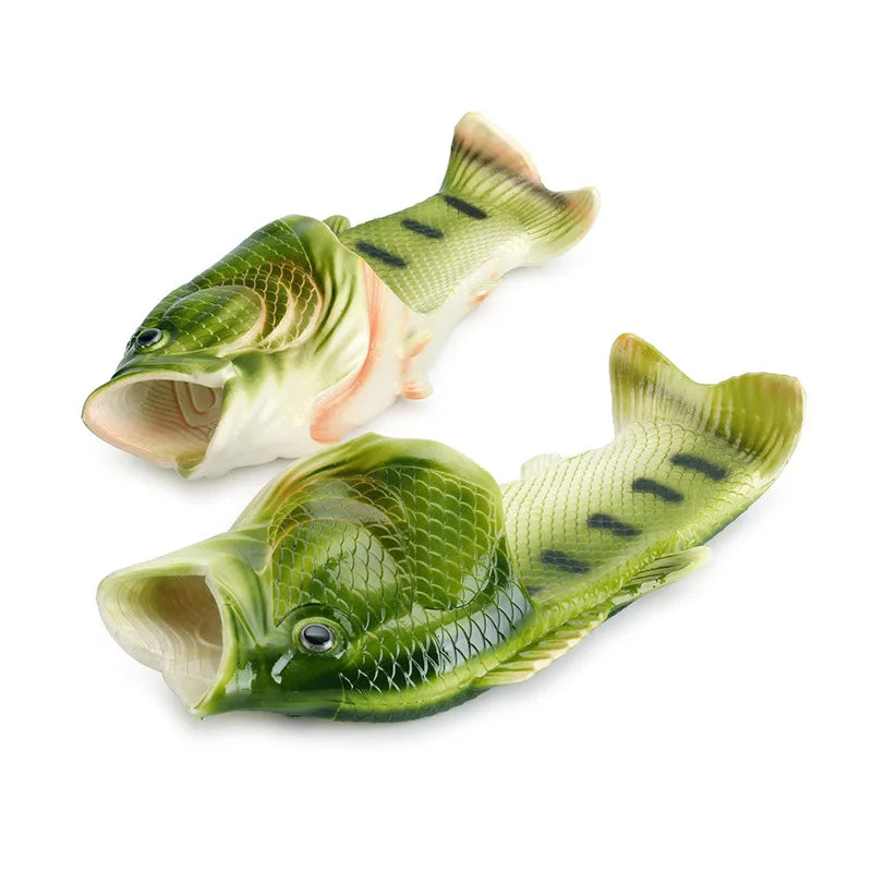 Fish Shoes Beach Slippers Unisex Funny Shoes