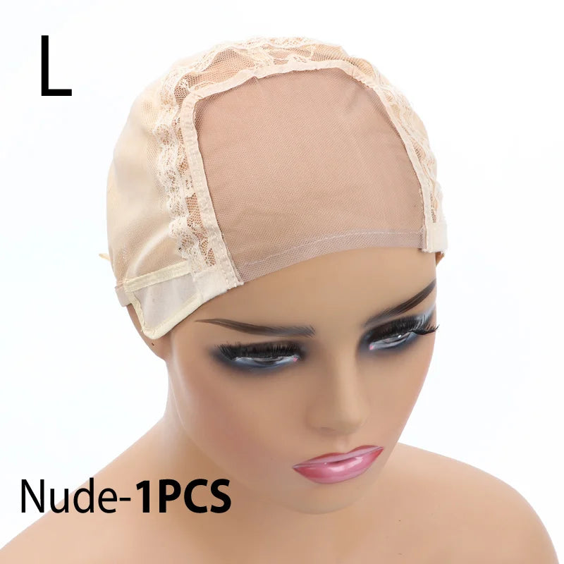 Wig Cap For Making Wigs Bonnet Perruque Touca Para Lace Toca Para Cabelo Glueless Wig Caps For Making Wigs Lace For Wig Making