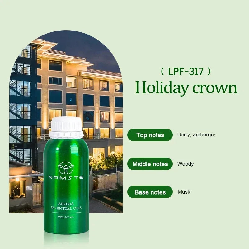 NAMSTE 500ML Hotel Essential Oil All Natural Rosewood Four Seasons Grand Lisboa Electric Aroma Diffuser Air Fresheners Regis