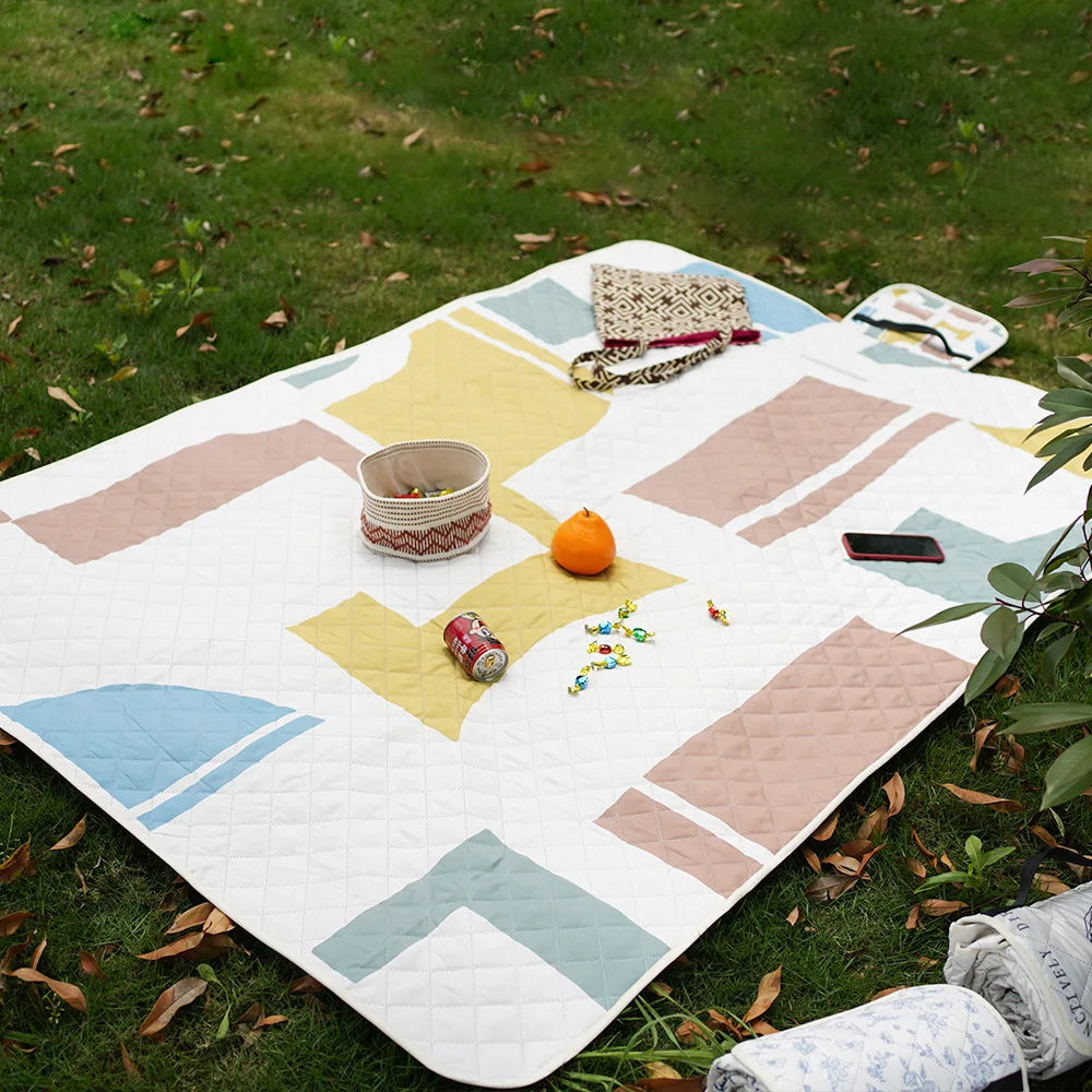Outdoor Camping Picnic Table Portable Garden Camping Picnic Mat Folding Portable Multiple Color  Beach Mat
