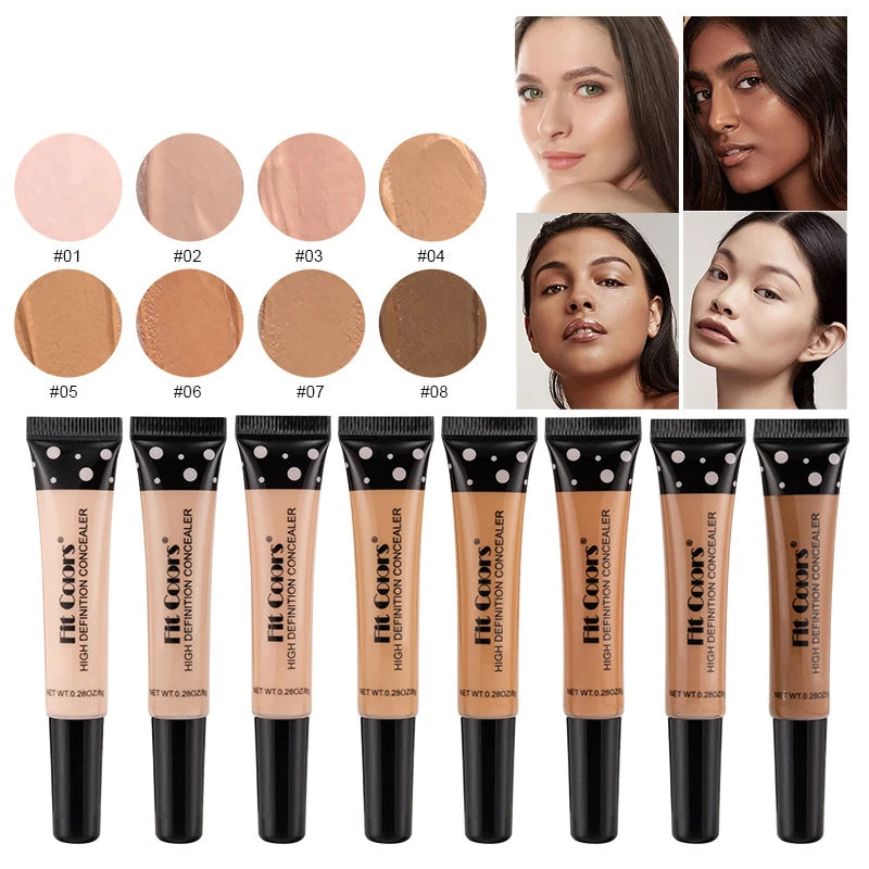 Full Cover Liquid Concealer BB Cream 8 Colors