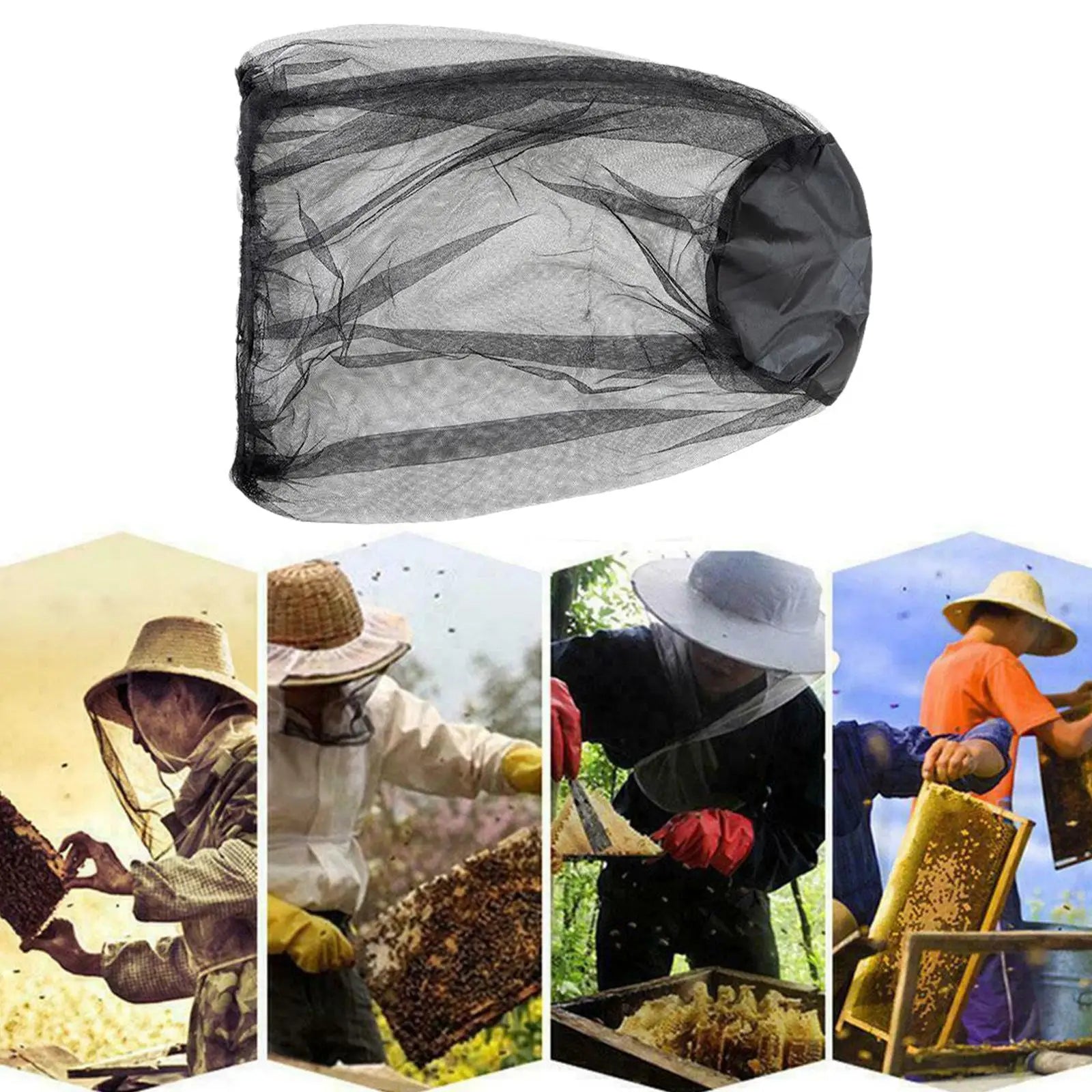 Midge Bug Camping Protector Hat Face Mesh Mosquito Head Insect HOT Travel Mosquito Net Drop Shipping