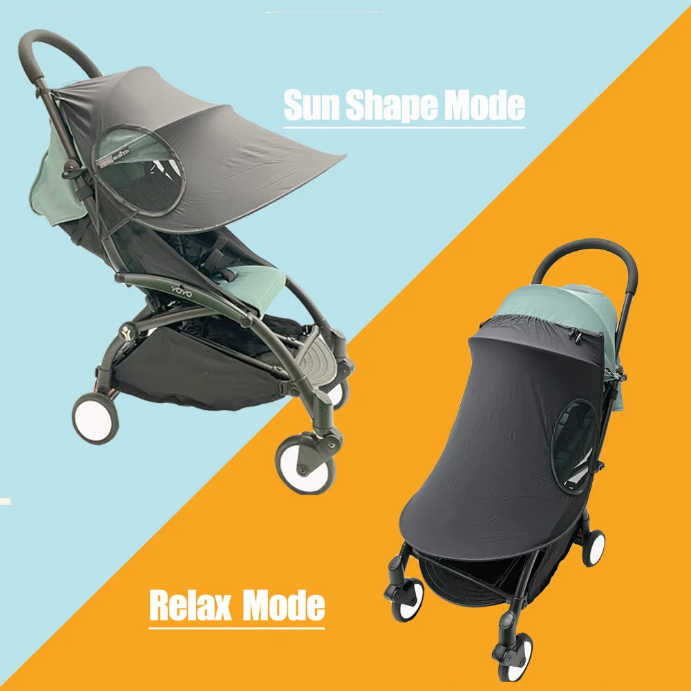 Universal Stroller Sun Cover UPF 50+