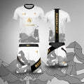 UFC 322 Islam Makhachev Fighting Night Champion Set MMA Octagonal Cage Fan Gift Men's Oversized Breathable Training Boxing Set