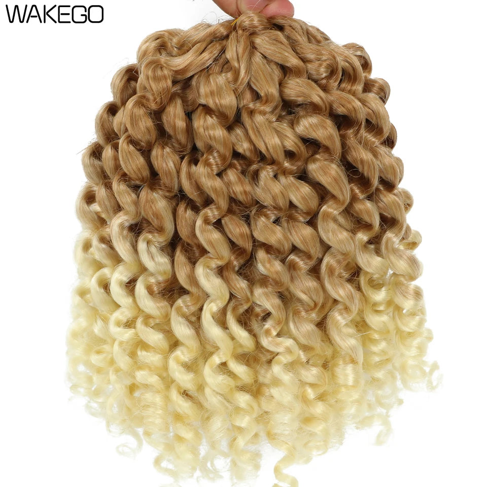 Jamaican Bounce Crochet Hair 8 Inches Curly