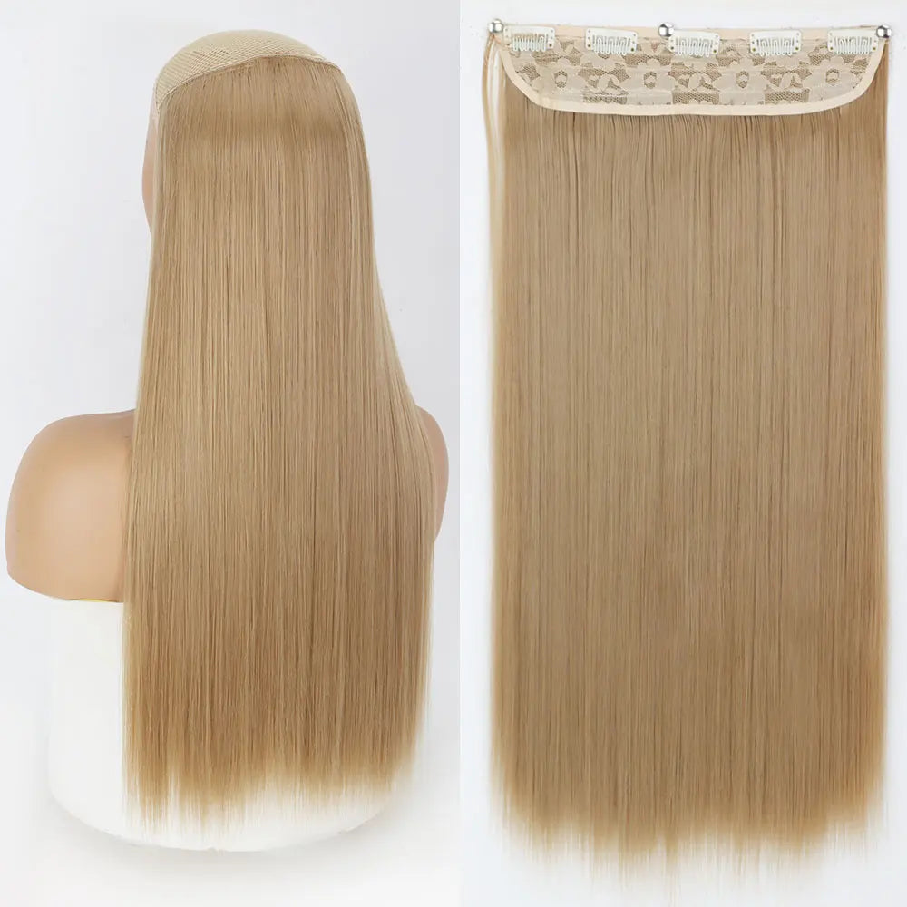 Synthetic Clip In Hair Extensions 80cm Long