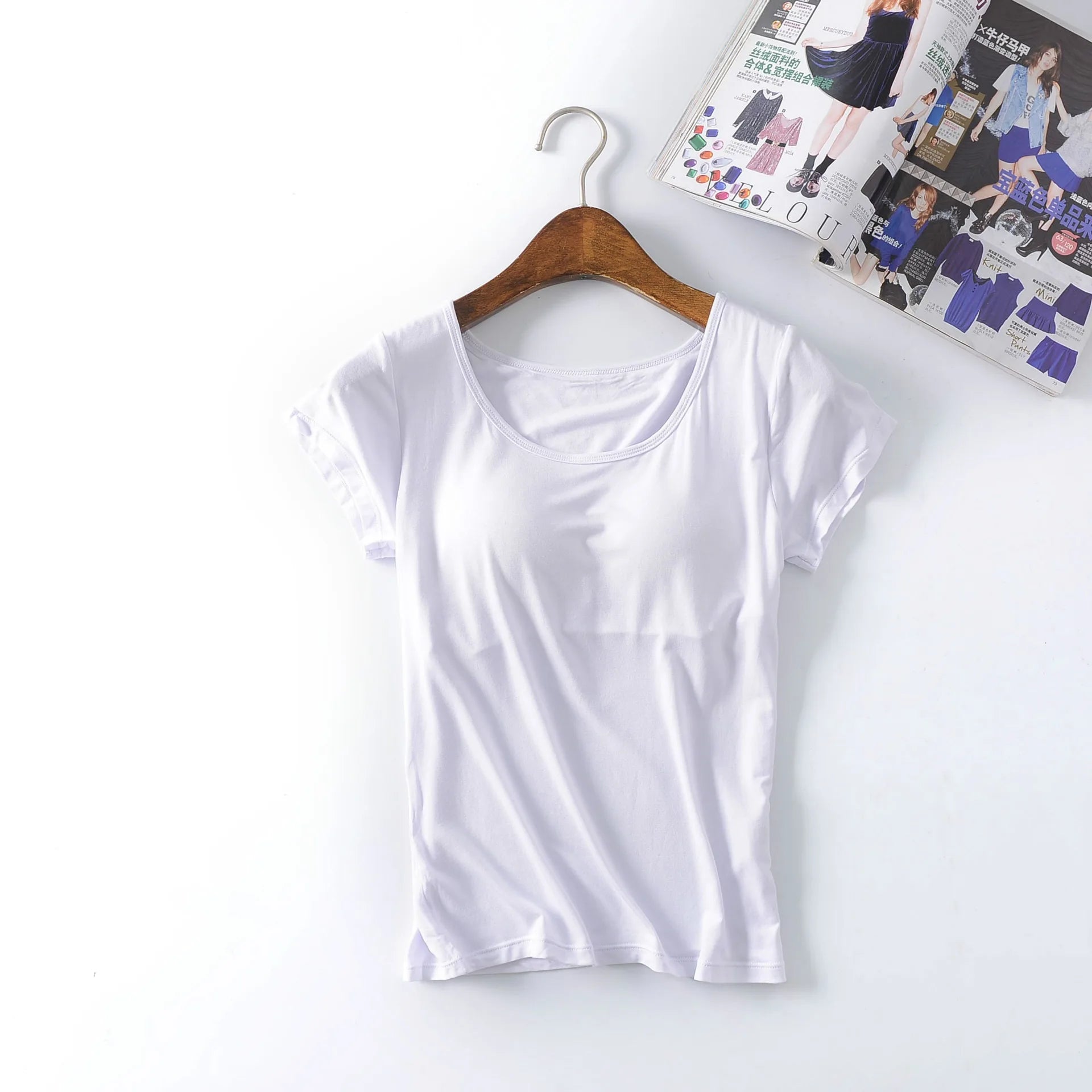 Women's Summer Pajama Top Short Sleeve M-4XL