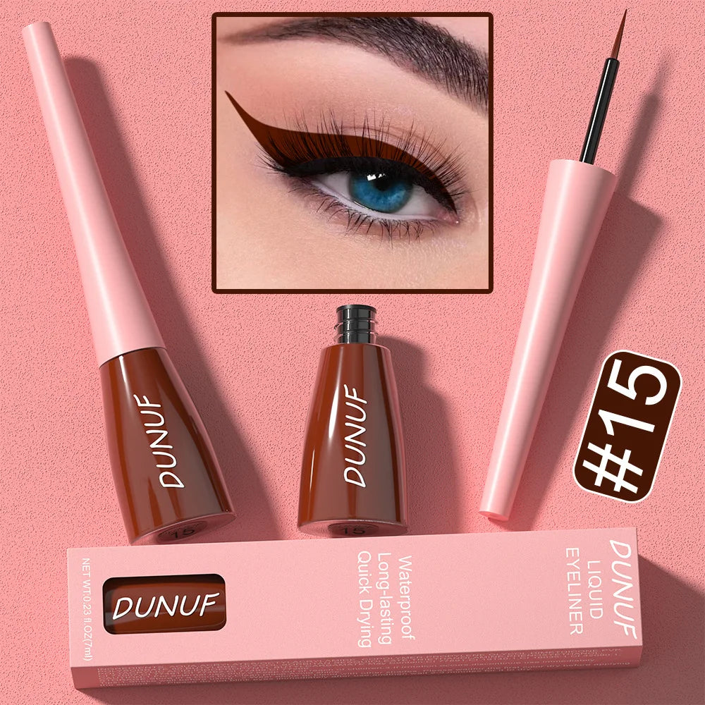Colourful Liquid Eyeliner Waterproof Matte 7ML