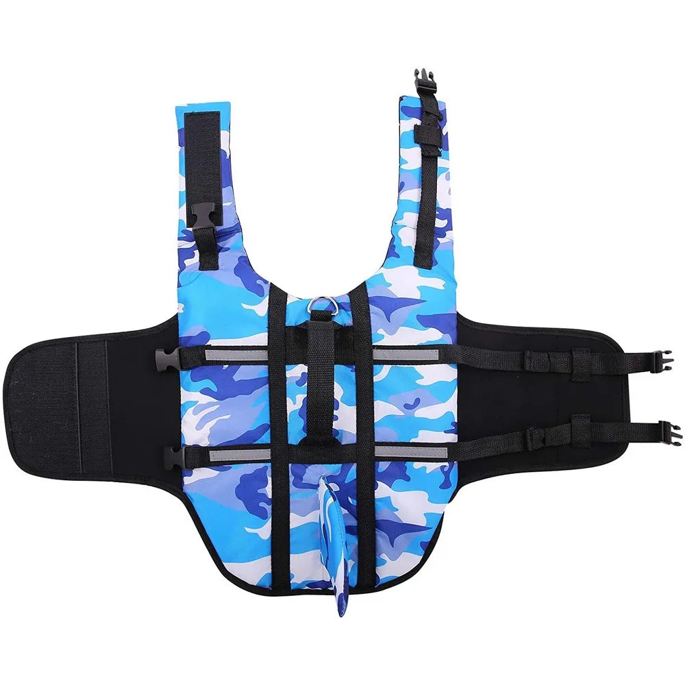 Pet Dog Life Jacket Vest Swimming Harness