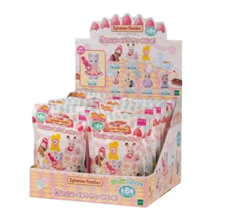 Sylvanian Families Baby Doll Dress Up Fashionable Hairstyle Doll Sylvania Toy For Girls Room Ornament Chritsmas Gift For Kid