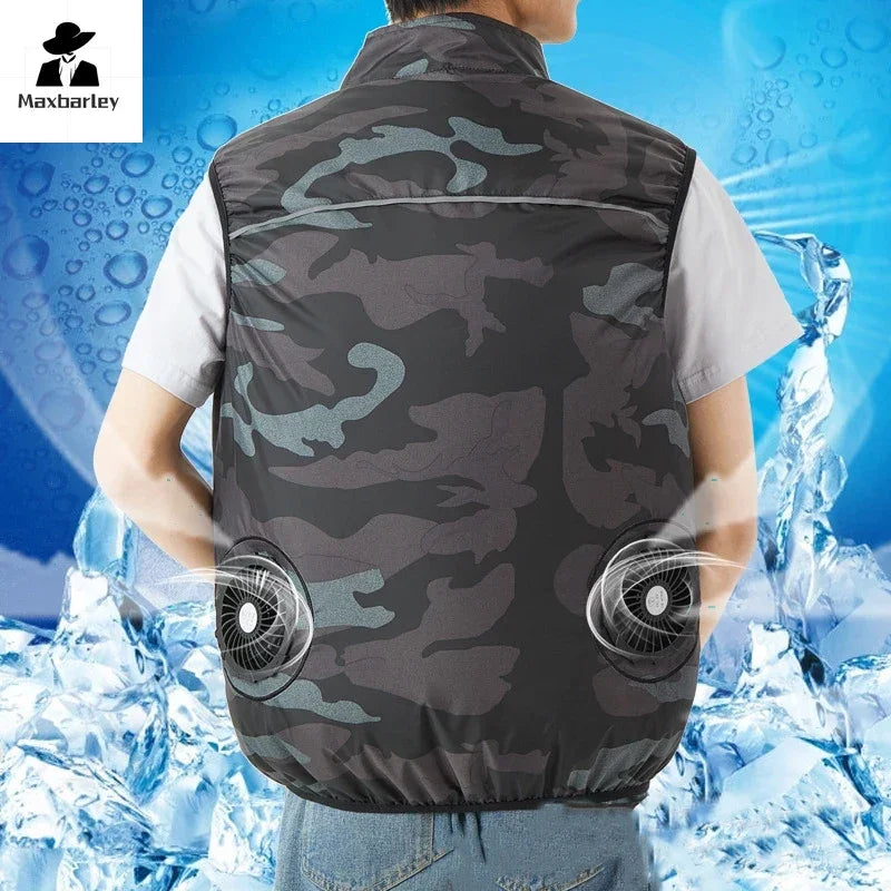 Wearable Cooling Fan Vest Air Conditioner
