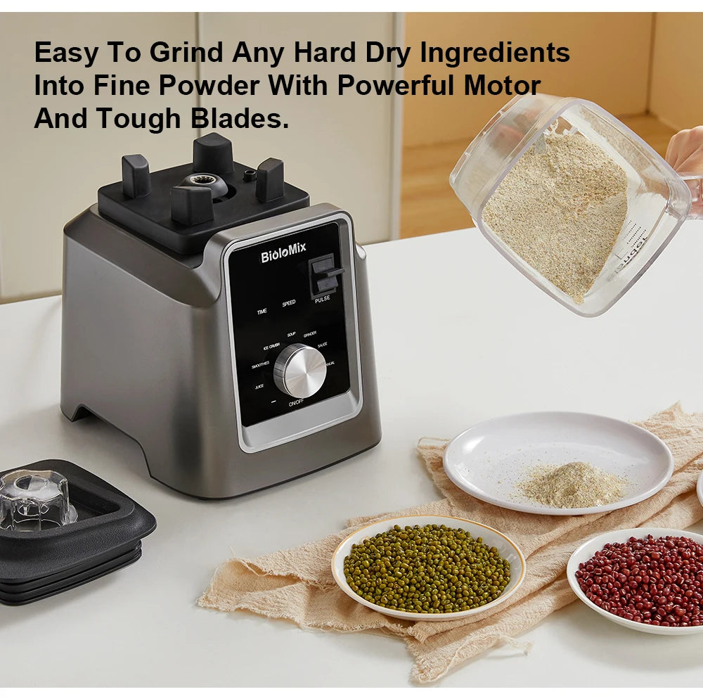 Biolomix Digital BPA FREE 2L Automatic Program Professional Commercial Blender Mixer Juicer Food Processor Ice Smoothies