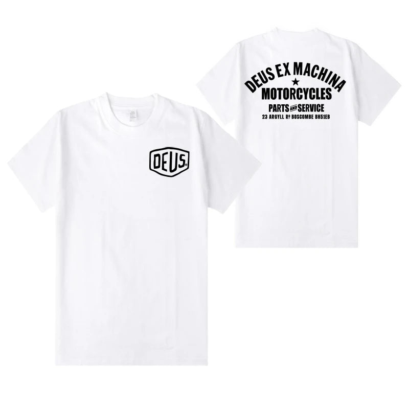 Harajuku DEUS EX MACHINA T-Shirt Oversized 2024