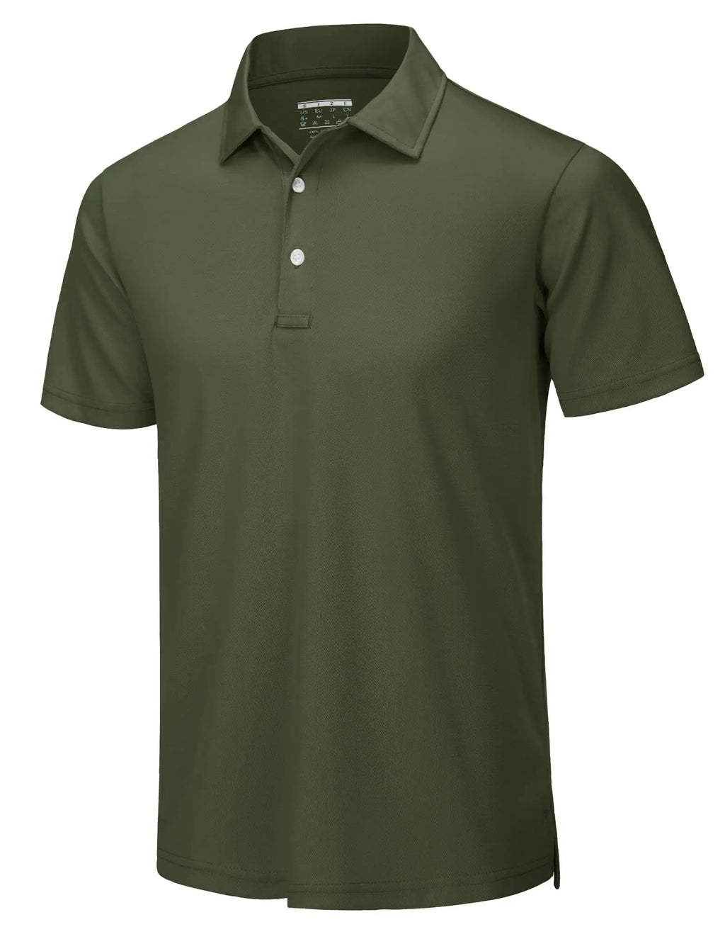 TACVASEN Summer Casual T-shirts Mens Short Sleeve Polo Shirts Button Down Work Shirts Quick Dry Tee Sports Fishing Golf Pullover