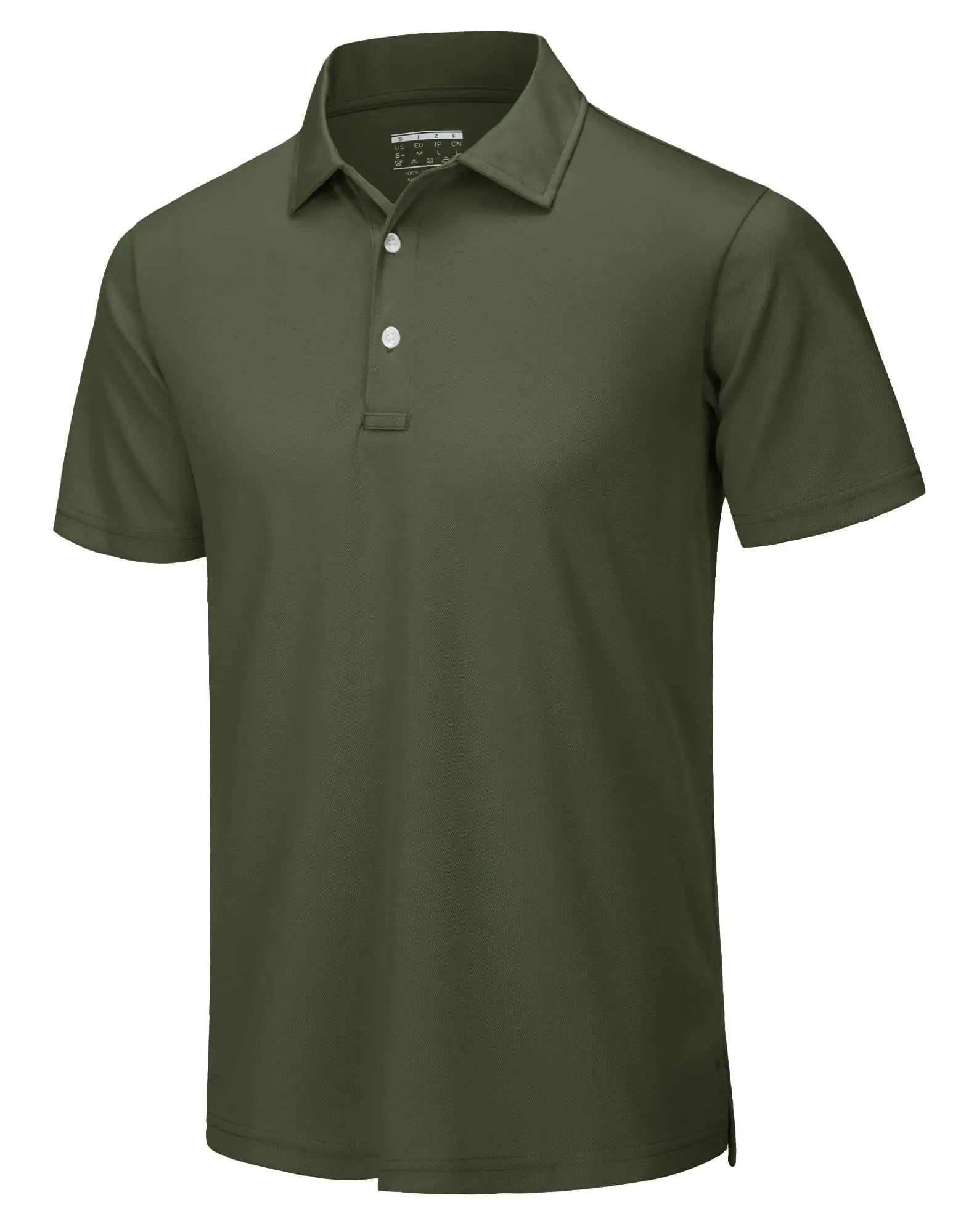 TACVASEN Summer Casual T-shirts Mens Short Sleeve Polo Shirts Button Down Work Shirts Quick Dry Tee Sports Fishing Golf Pullover