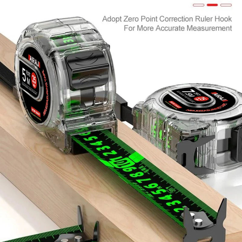 Fluorescent Tape Measure 3-5-7 Meter Waterproof