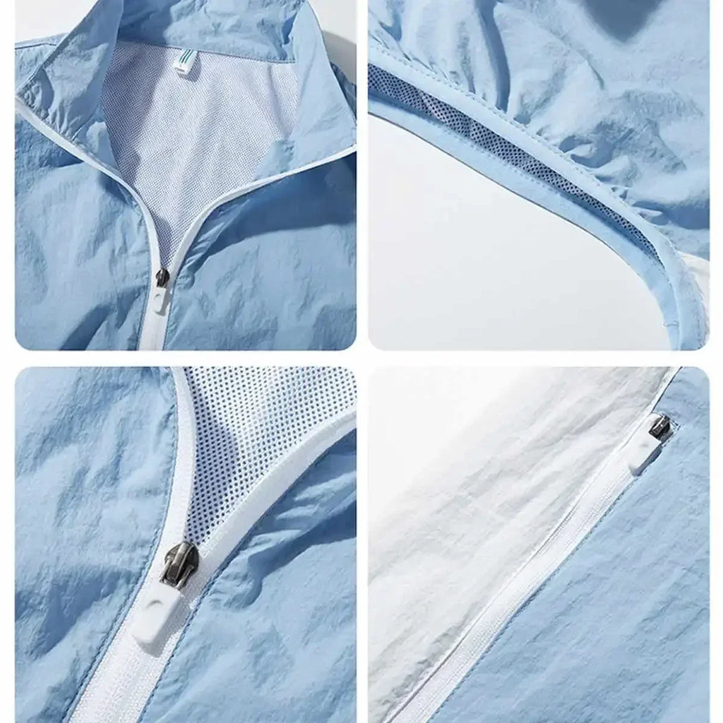 2024 Summer Fan Vest Men Cool and Cooling USB Cooling Outdoor Camping Air-conditioned Clothing Men Waterproof Sleeveless Jacket