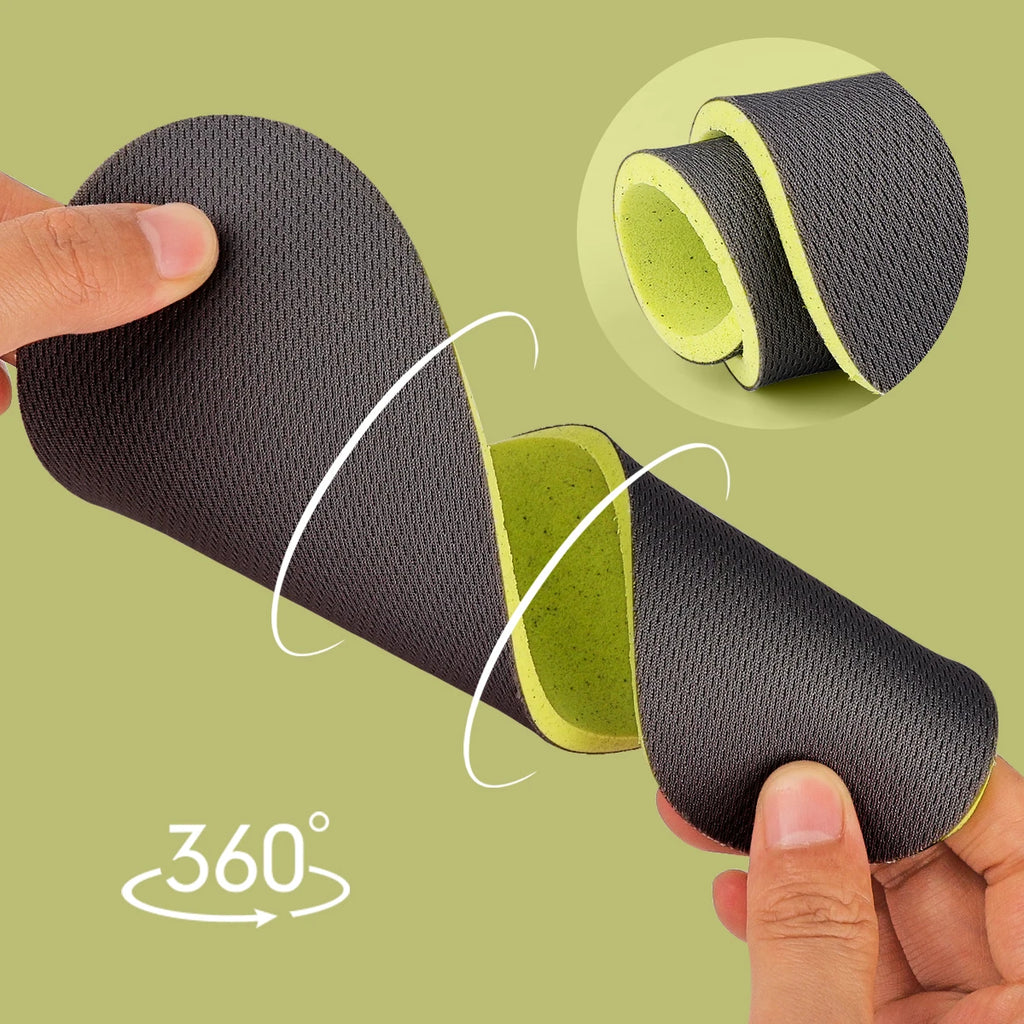 Sport Shoe Insoles Deodorant Shock Absorption