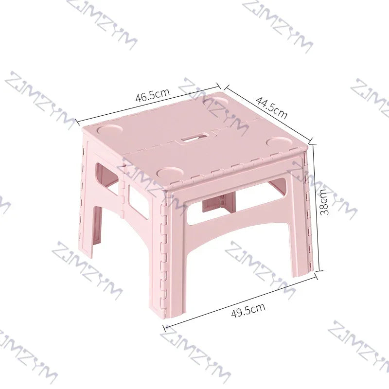 Outdoor Folding Table Portable Camping Plastic Table Set Simple Table Picnic Equipment Supplies