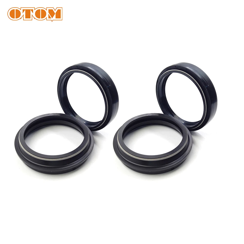 OTOM Motorcycle Accessories 48mm Front Fork Damper Oil Seal Dust Sealed Ring For KTM EXC SXF HUSQVARNA FC TE 125-990 Dirt Bikes