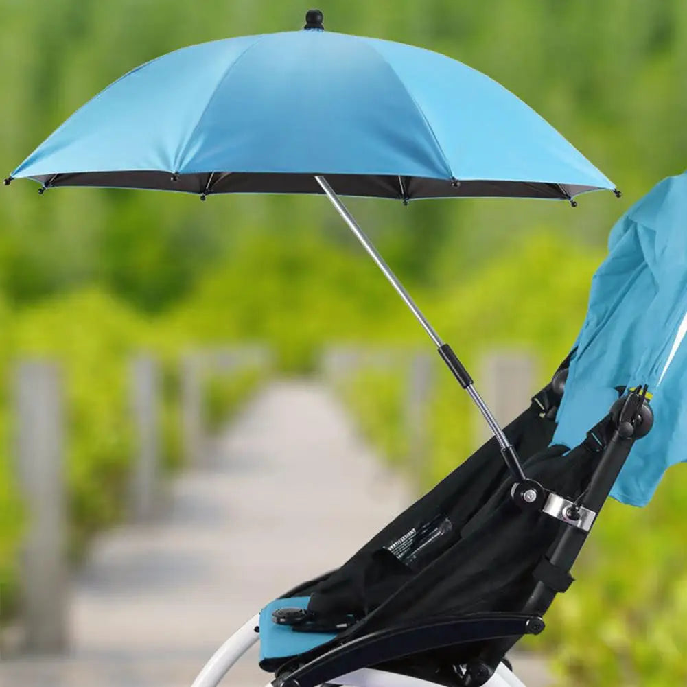 Outdoor Patio Umbrella Chair Umbrella with Clip Portable Chair Umbrella with Clamp for Outdoor Activities Adjustable for Camping