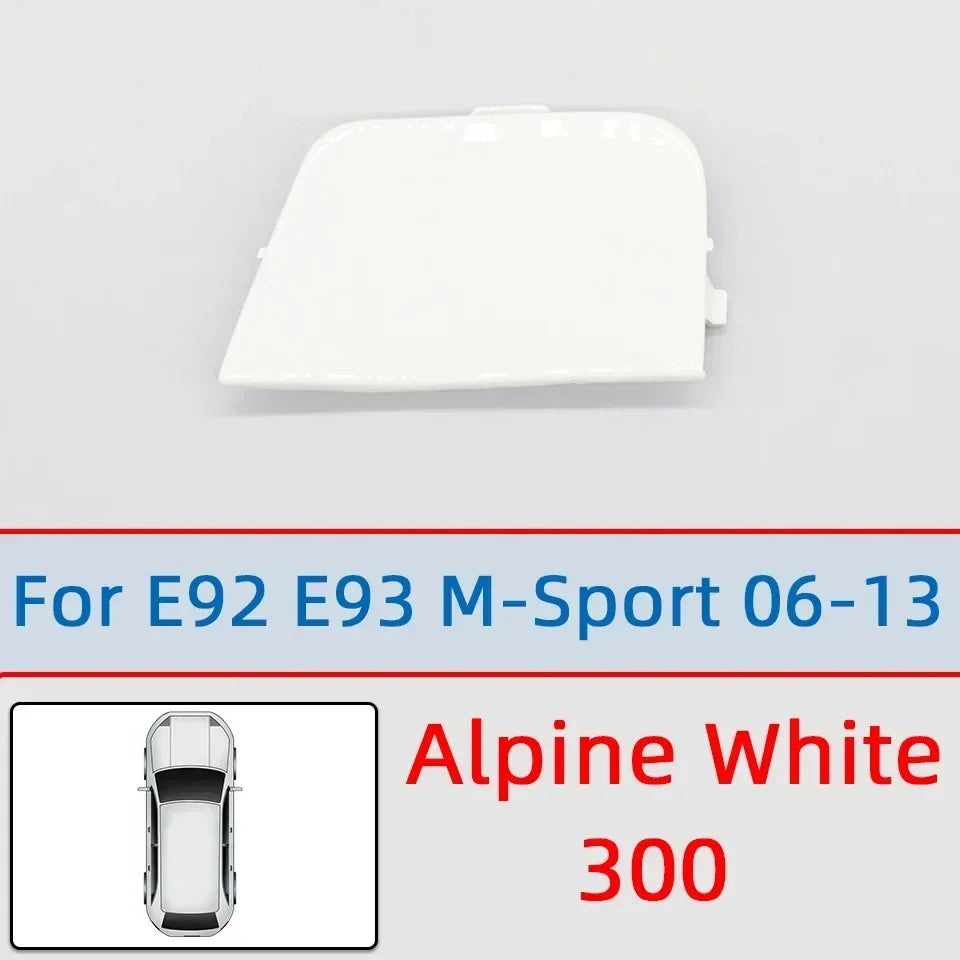 For BMW 3 E92 E93 LCI 2006-2013 M SPORT Car Rear Bumper Tow Hook Eye Cover Cap 51127893147 51127161497 51127256109
