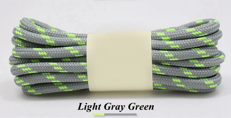 1Pair Round Shoelaces Durable Polyester Shoelace Outdoor Boots Sneakers Laces for Shoes 100/120/140/160cm Shoe Accessories