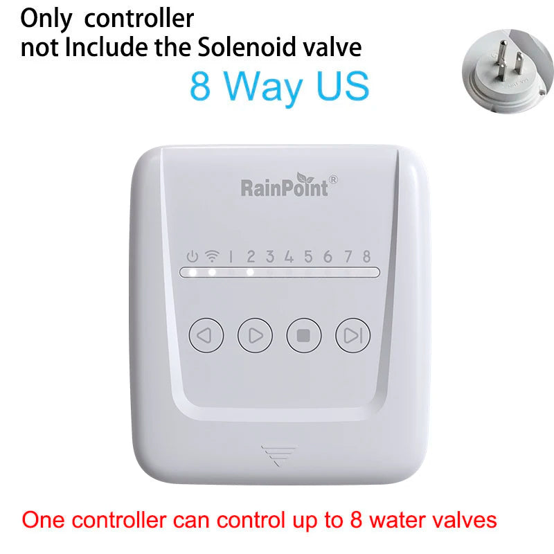 8 Zone Smart WiFi Sprinkler Controller