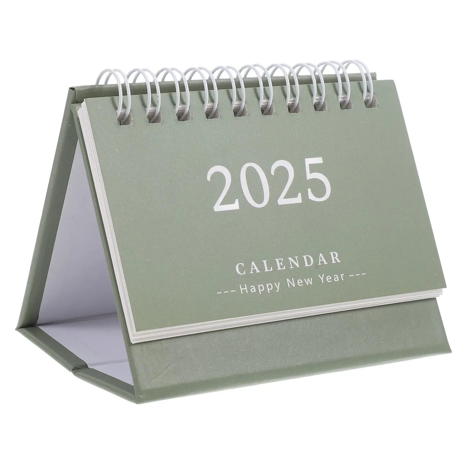 2025 Desktop Calendar Simple Notepad Daily Use Standing Calendar Household Calendar Decorative Monthly Calendar Home Supply