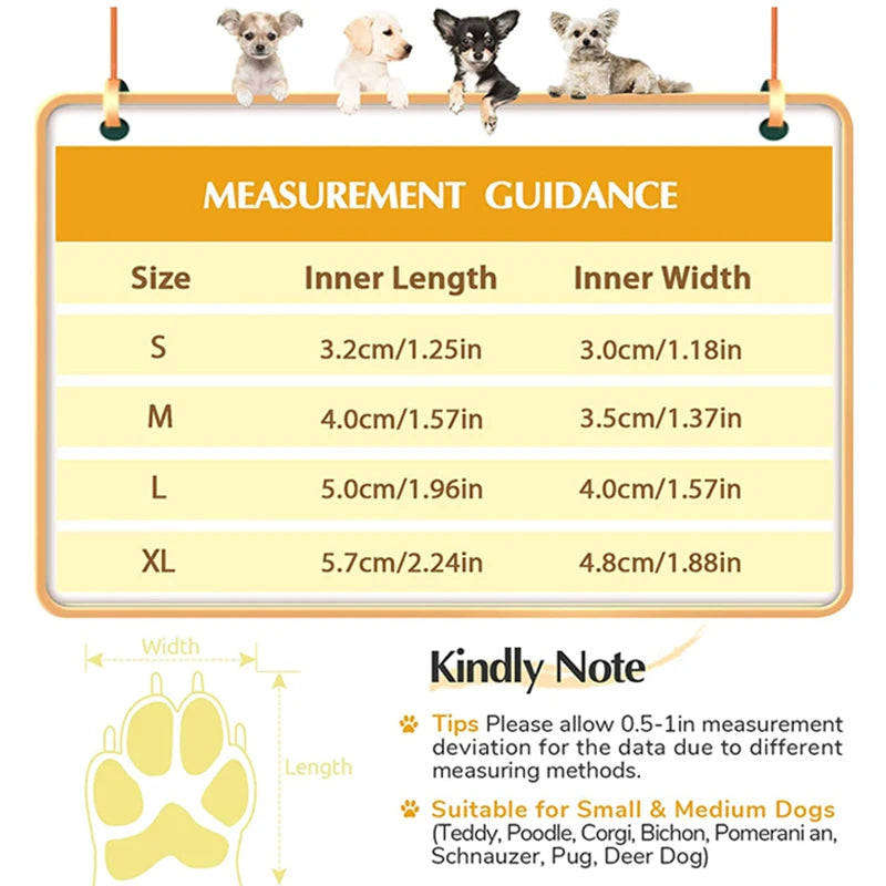 Pet Dog Shoes Waterproof Reflective Boots