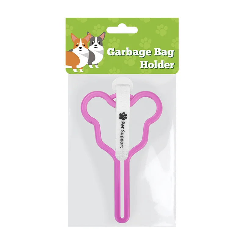 Dog Poop Bags Hands-free Clip Traction Rope Toilet Bag Dispenser Dog Poop Bag Dispenser Holder Cleaning Supplies Cat Supplies