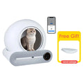 Tonepie Automatic Smart Cat Litter Box Self Cleaning App control  Pet Toilet Litter Tray Ionic Deodorizer Pet  Arenero Gato 65L