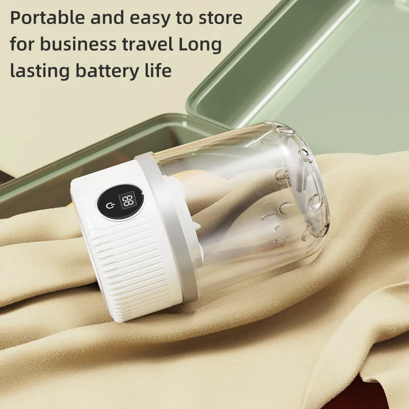 Mini Washing Machine Household Electric Washing Cup Underwear Socks Small Wireless Charging Washing Machine