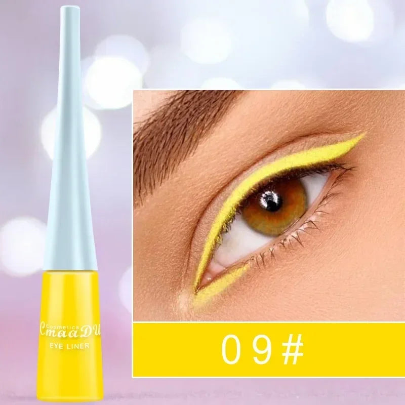 Liquid Blue Eyeliner Pencil Waterproof