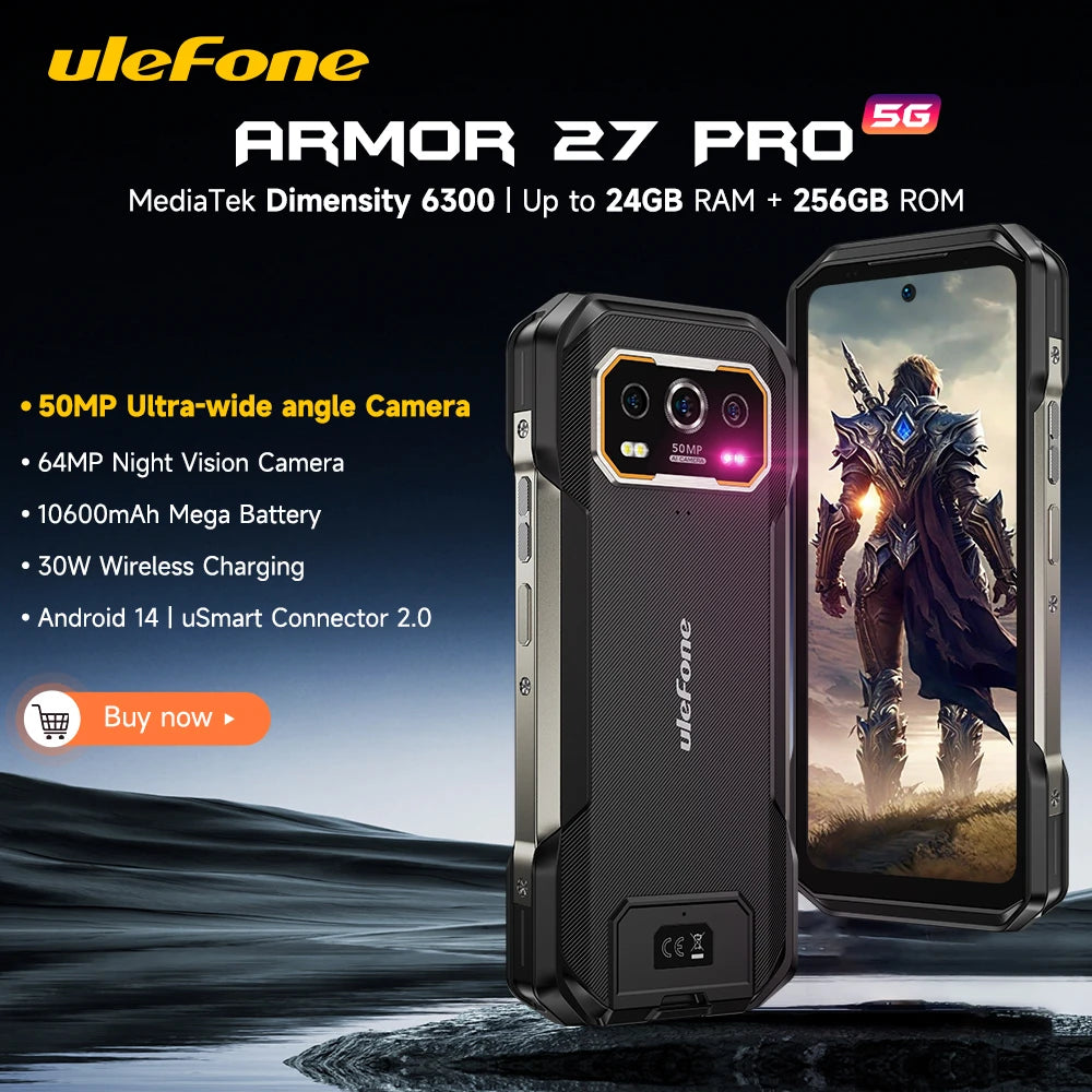 Ulefone Armor 27 Pro 5G Rugged Phone