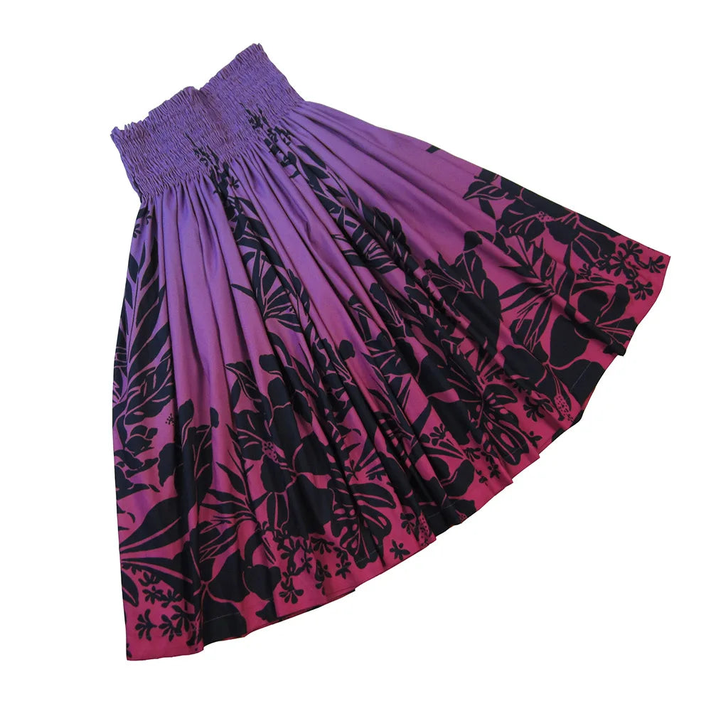 2025 Summer Hawaii Hula Dance Single Pa'u Skirt Floral Print Women Wear Paw Skirt Party Decoration Fashion Performace Dress