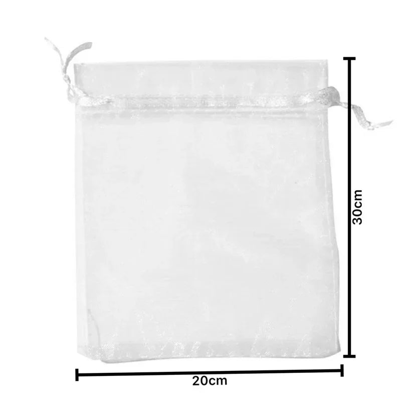 100pcs Fruit Protection Bags Anti-Bird Garden Netting Bags Strawberry Grapes Mesh Bag Plante Vegetable Netting Cover Garden Tool