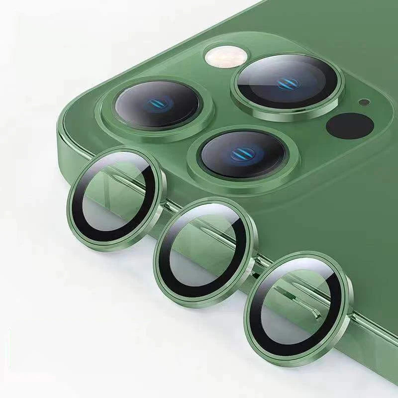 Lens Metal Ring Protector Glass for iPhone 11 12 13 Pro Max Camera Lens Protection On iPhone 15Pro 13Pro 14 Pro Max Camera Film